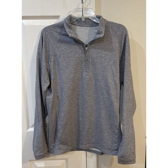 Bonobos Other - Bonobos 1/4 Zip Pullover‎ Golf Shirt Men's Sz M Gray One Zip Pocket